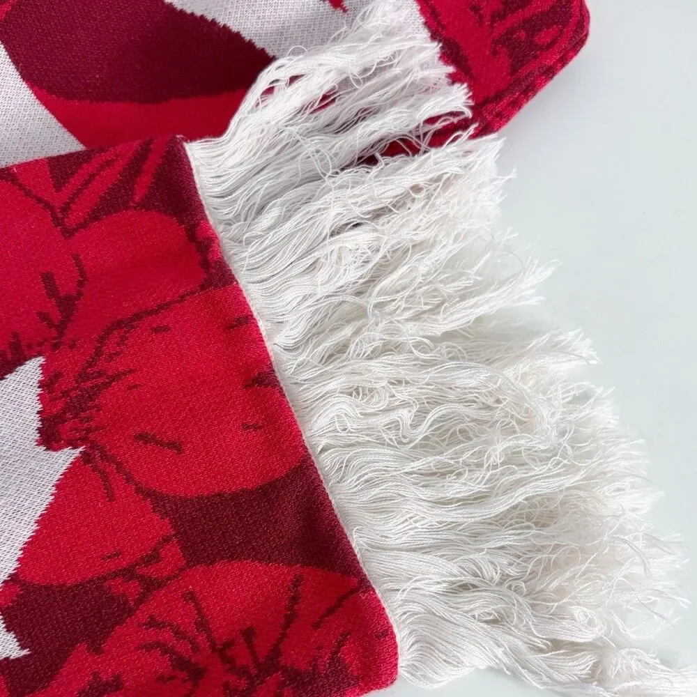Lululemon Team Canada Future Legacy Scarf Red Paris 2024 Olympics Logo